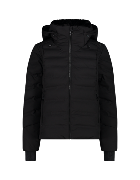 WOMAN JACKET FIX HOOD