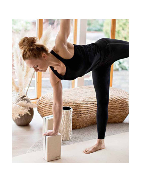Yoga block bamboo
