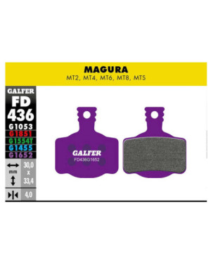 E-BIKE BRAKE PAD MAGURA MT2 MT4 MT6 MT8 MTS - FD436G