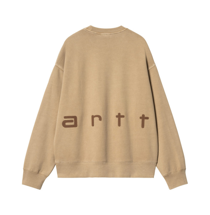 FELT SCRIPT SWEAT