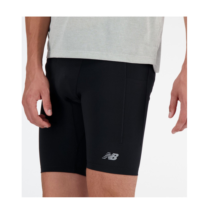 NB ATHLETICS SLEEK RUN HALF TIGHT 9 INCH