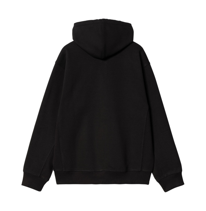 HOODED AMERICAN SCRIPT JACKET