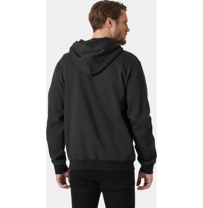 COTTON FLEECE GRAPHIC HOODIE