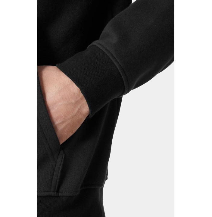 COTTON FLEECE GRAPHIC HOODIE