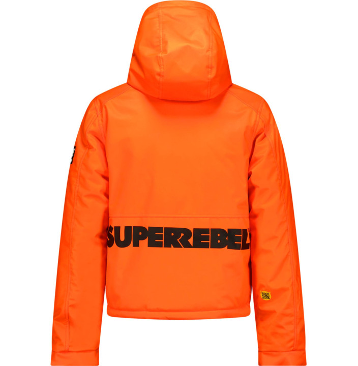 SPACE SKI TECHNICAL FLEECE HOODED JACKET