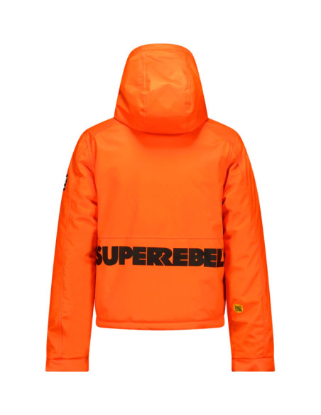 SPACE SKI TECHNICAL FLEECE HOODED JACKET