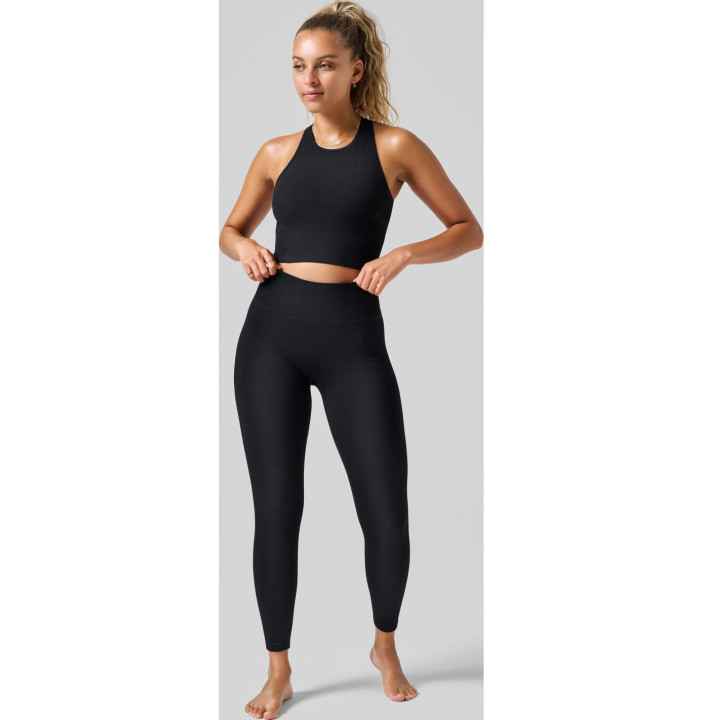 MULTI RIB SEAMLESS HIGH WAIST TIGHTS