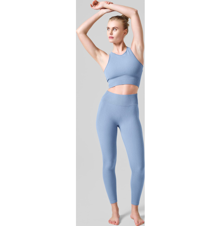 MULTI RIB SEAMLESS HIGH WAIST TIGHTS