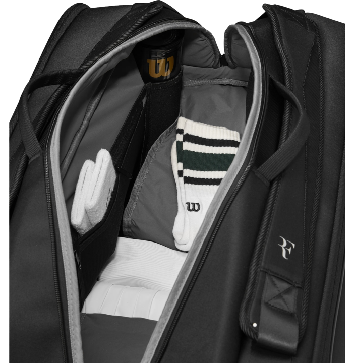 RF TOURNAMENT RACQUET BAG BLACK