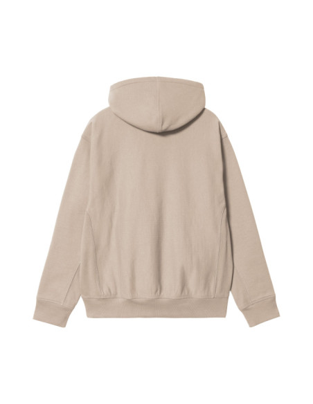 HOODED AMERICAN SCRIPT SWEAT