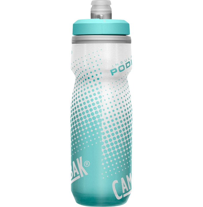 PODIUM CHILL 21OZ, TEAL DOT
