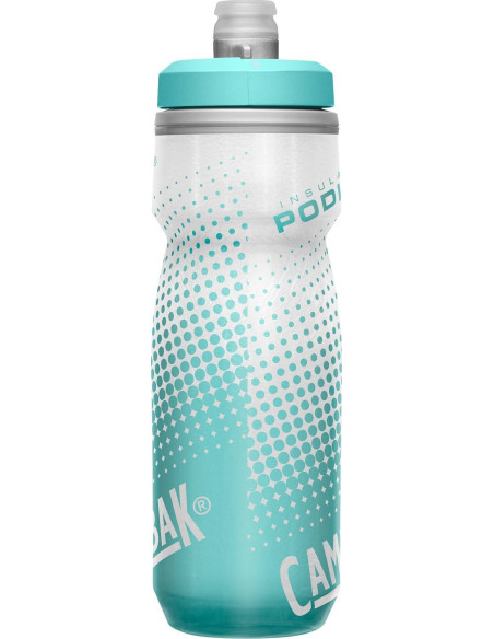 PODIUM CHILL 21OZ, TEAL DOT