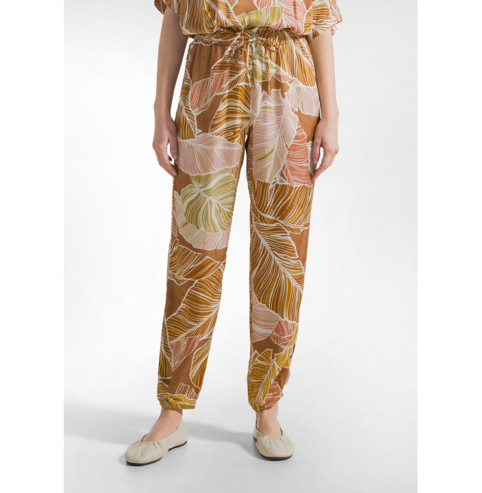 PANTALONE JOGGER IN RASO