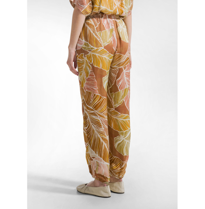 PANTALONE JOGGER IN RASO