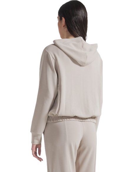 FELPA MORBIDA CON ZIP