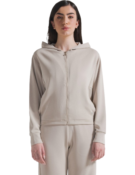 FELPA MORBIDA CON ZIP