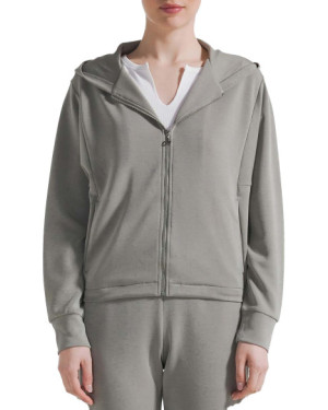 FELPA MORBIDA CON ZIP