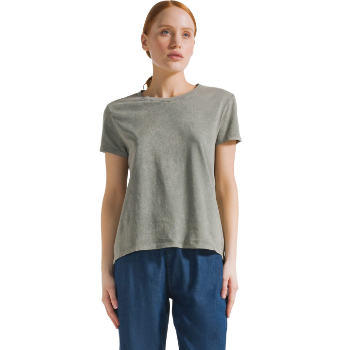 T-SHIRT EFFETTO MARMO