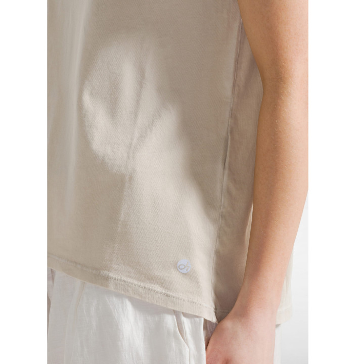 T-SHIRT EFFETTO MARMO