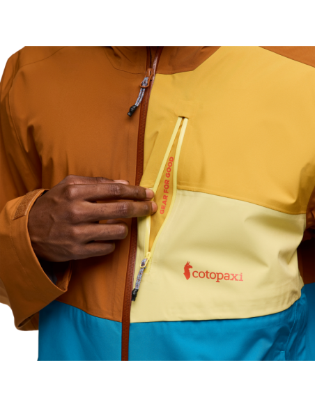 IMPERMEO 3L HOODED SHELL JACKET - MENS