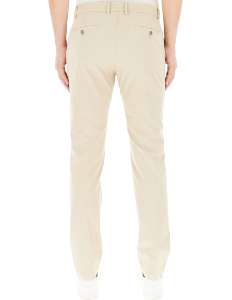 CHINO TENCEL STRETCH COTTON REGULAR FIT CHINO TROUSERS