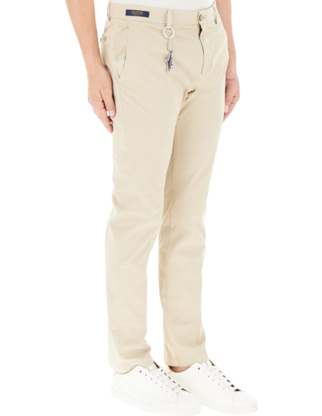 CHINO TENCEL STRETCH COTTON REGULAR FIT CHINO TROUSERS