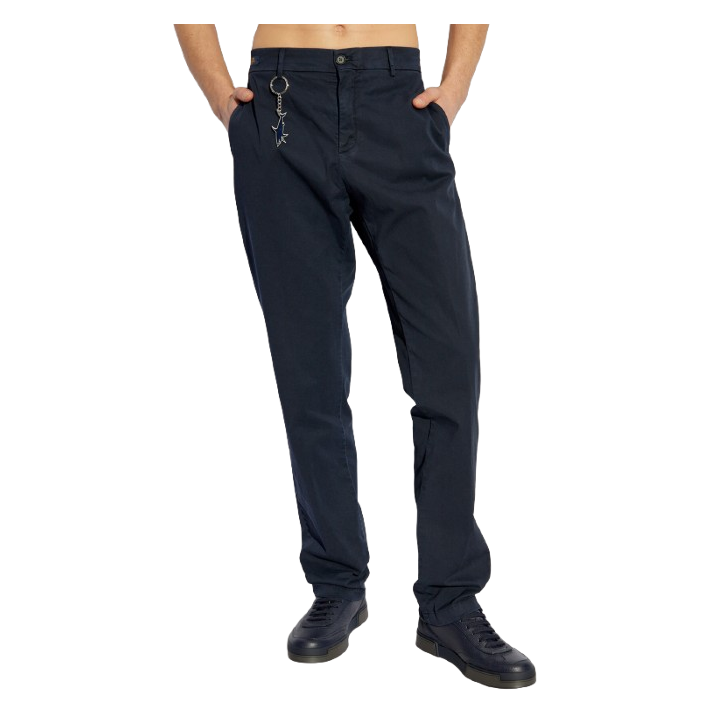 CHINO TENCEL STRETCH COTTON REGULAR FIT CHINO TROUSERS
