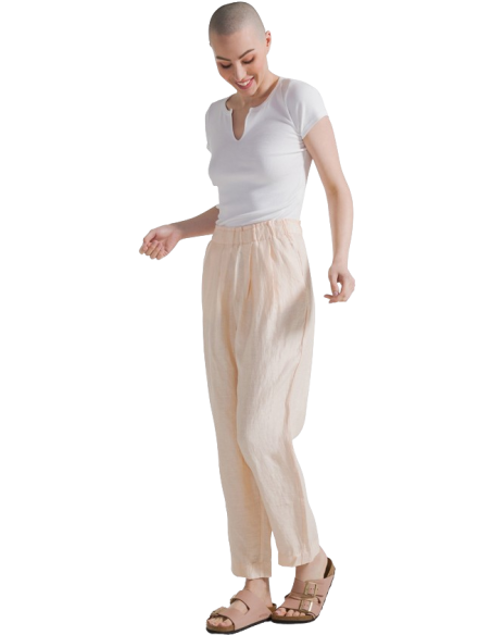 PANTALONE IN LINO