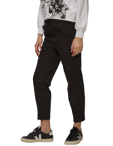 PANTALONE DRITTO IN POPELINE