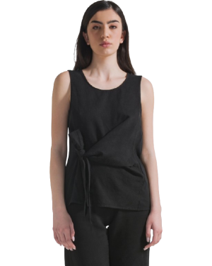 BLUSA SMANICATA CON NODO