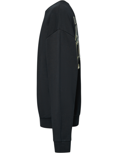 STACKED METAL SWEATSHIRT