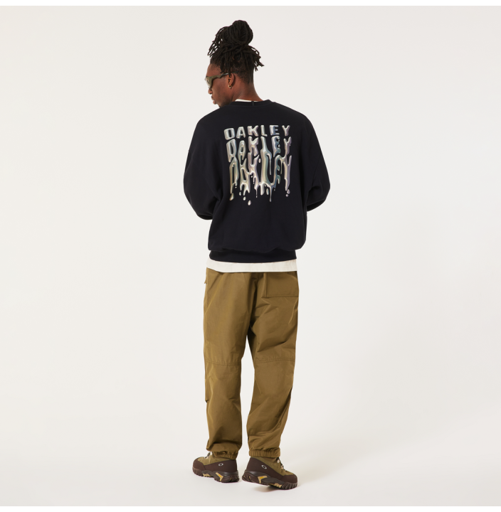 STACKED METAL SWEATSHIRT