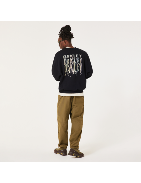 STACKED METAL SWEATSHIRT