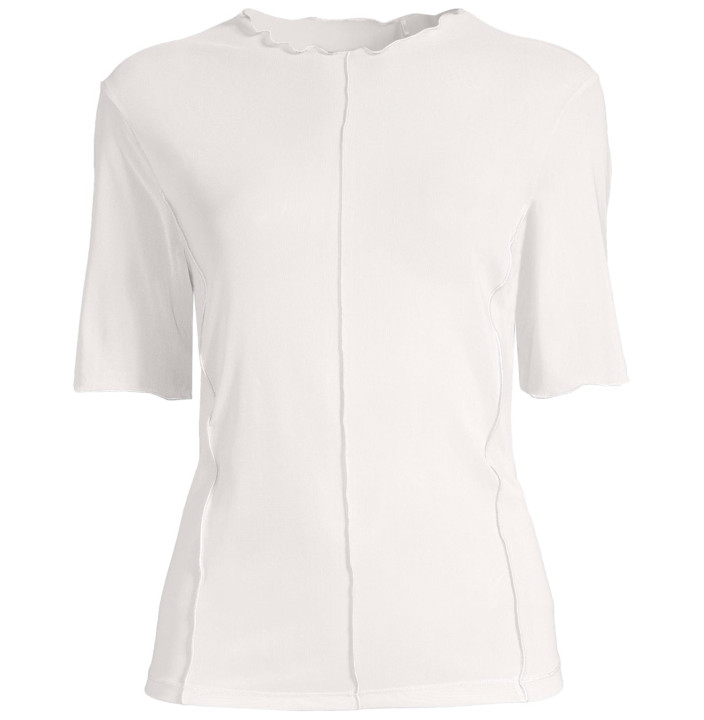 Seam Detail Mesh Tee