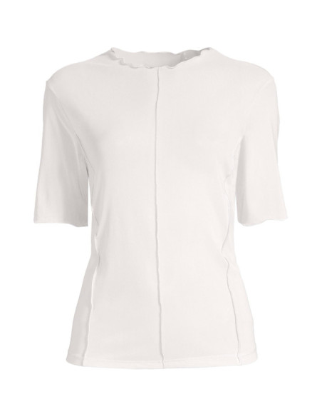 Seam Detail Mesh Tee