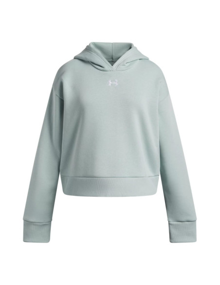 UA RIVAL FLEECE CROP HOODIE