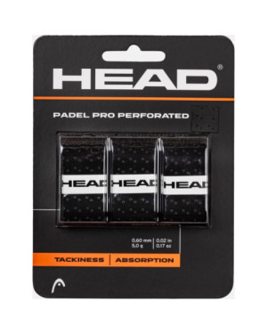 Padel Pro Perforated 3 pcs Pack