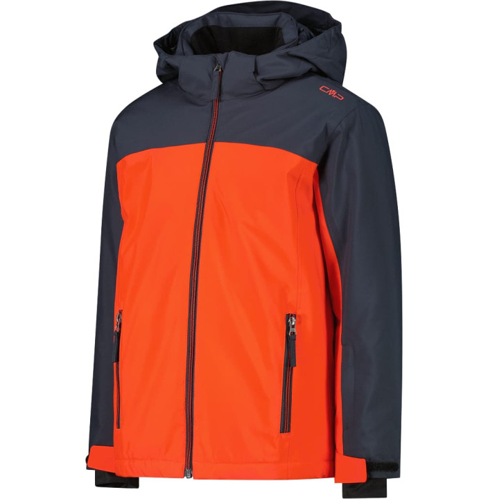 KID JACKET SNAPS HOOD