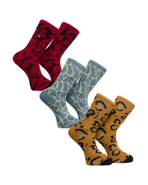 PRINT MIXER SOCK 2 3PK