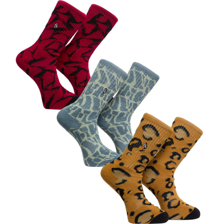 PRINT MIXER SOCK 2 3PK