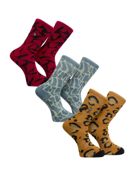 PRINT MIXER SOCK 2 3PK