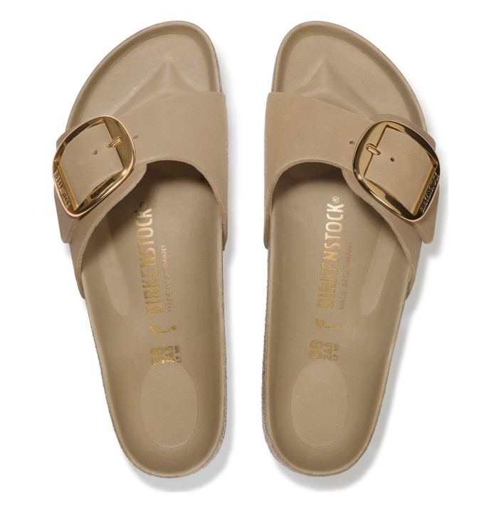 MADRID BIG BUCKLE NATURAL LEATHER OILED