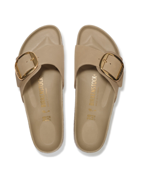 MADRID BIG BUCKLE NATURAL LEATHER OILED