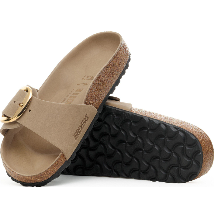 MADRID BIG BUCKLE NATURAL LEATHER OILED