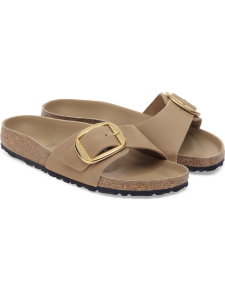 MADRID BIG BUCKLE NATURAL LEATHER OILED
