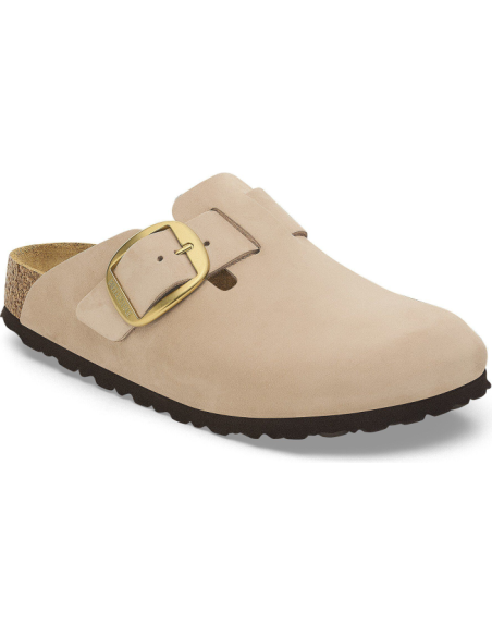 BOSTON BIG BUCKLE NUBUK LEATHER