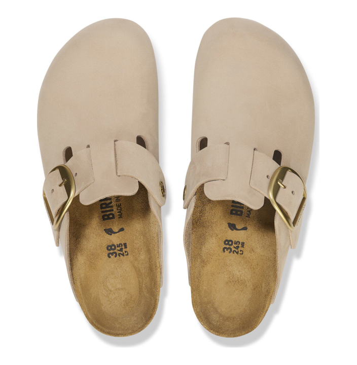 BOSTON BIG BUCKLE NUBUK LEATHER