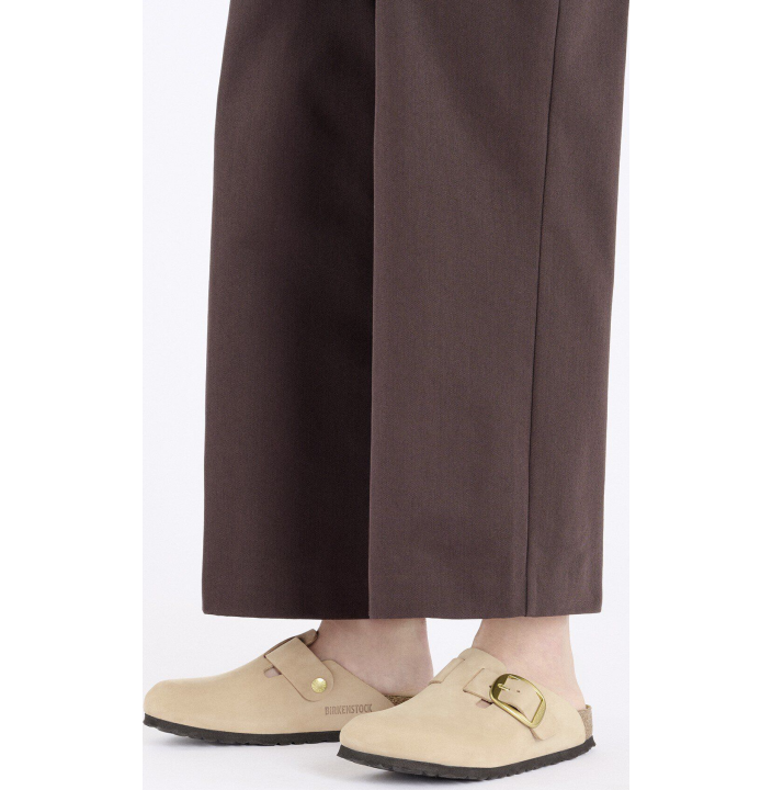 BOSTON BIG BUCKLE NUBUK LEATHER