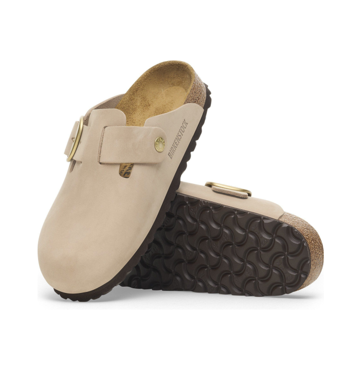 BOSTON BIG BUCKLE NUBUK LEATHER