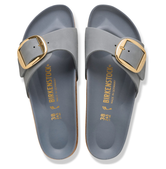 MADRID BIG BUCKLE NATURAL LEATHER OILED